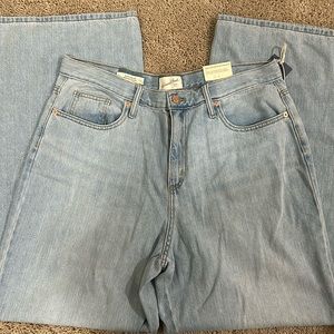 NWT Universal Threads Relaxed Wide Leg Jeans 14